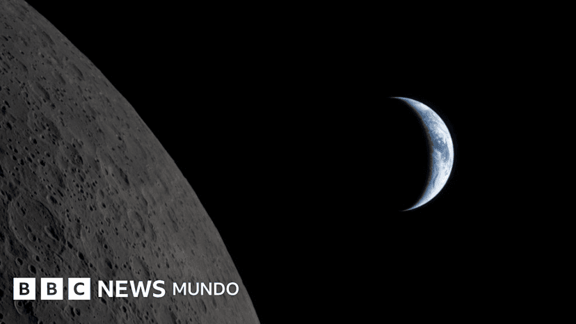 Un eclipse solar y una puesta de Tierra: las espectaculares imágenes del sobrevuelo lunar de la tripulación de Artemis II