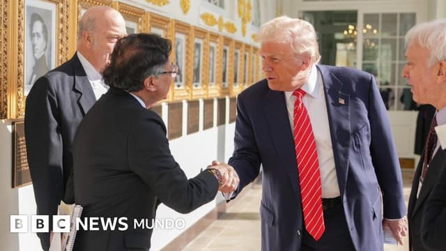 "Un encuentro entre diferentes sin humillaciones": la esperada reunión entre Petro y Trump concluye con declaraciones amistosas pero sin detalles de lo acordado