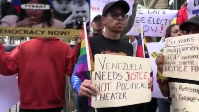 Venezolanos reaccionan a asistencia de presidenta encargada Delcy Rodríguez a Asamblea de la ONU