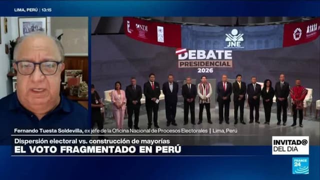 Voto fragmentado en Perú: ¿Qué indica que ningún candidato supere el 12% de la intención de voto?