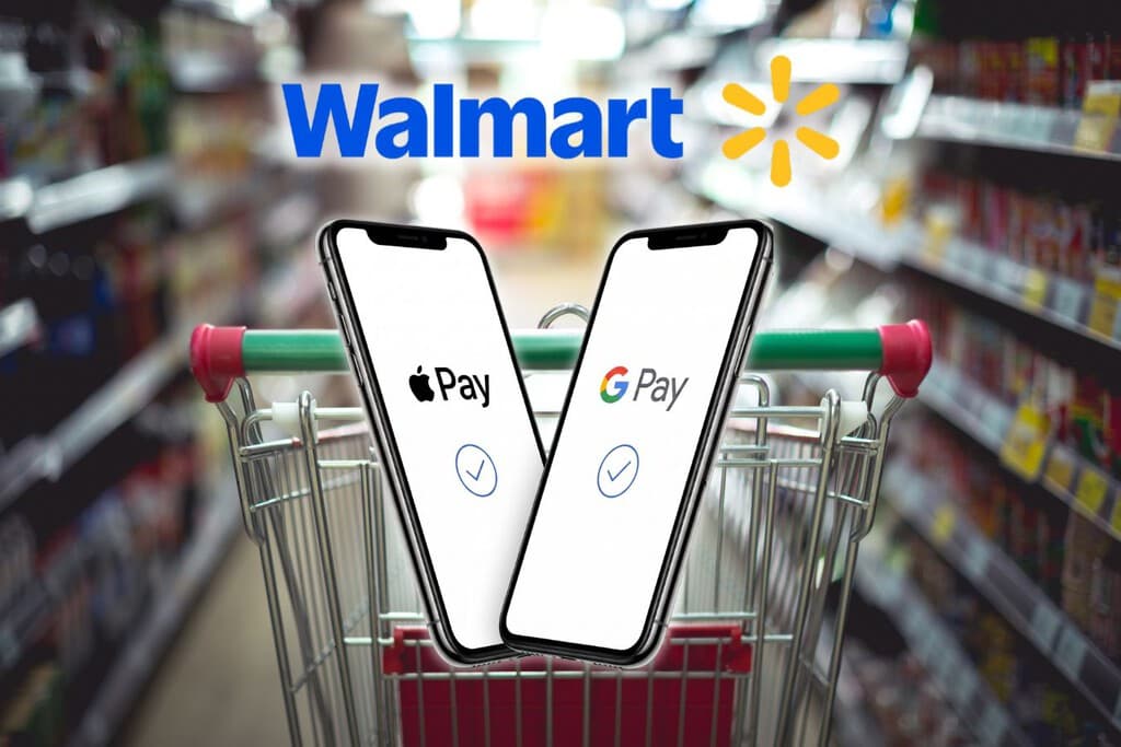 Walmart se resistió durante años, pero finalmente aceptará Apple Pay y Google Pay en sus tiendas de EE.UU.