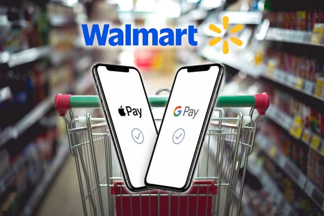Walmart se resistió durante años, pero finalmente aceptará Apple Pay y Google Pay en sus tiendas de EE.UU.