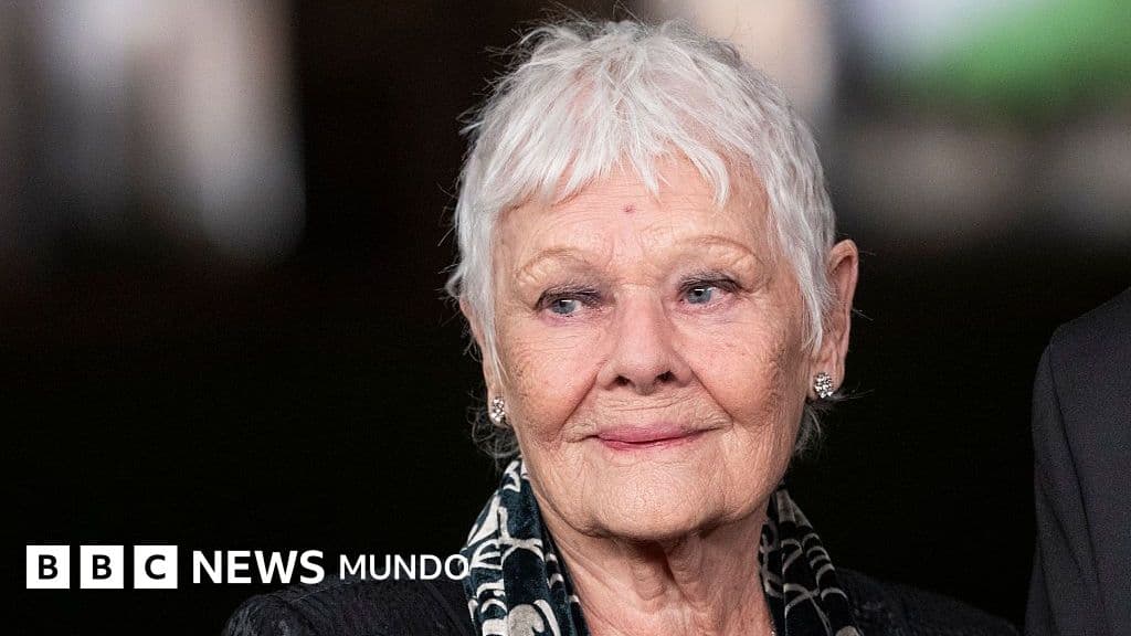 Judi Dench durante una reciente aparición pública donde habló sobre su salud.