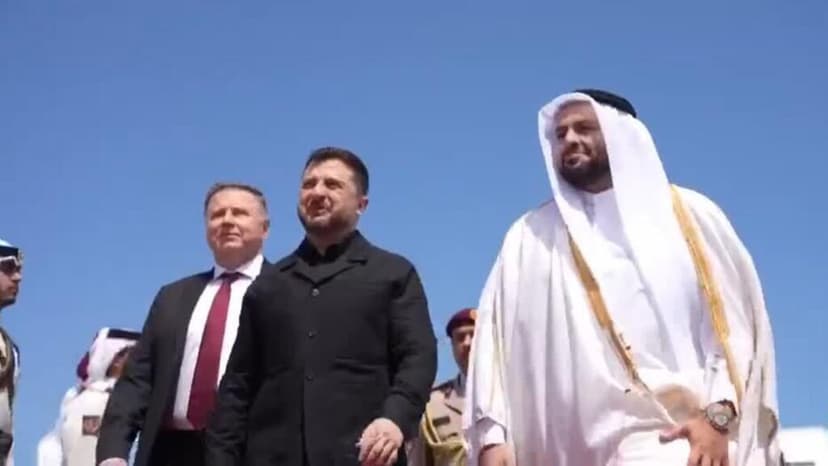 Zelenski refuerza alianzas de defensa con países del Golfo frente a Rusia