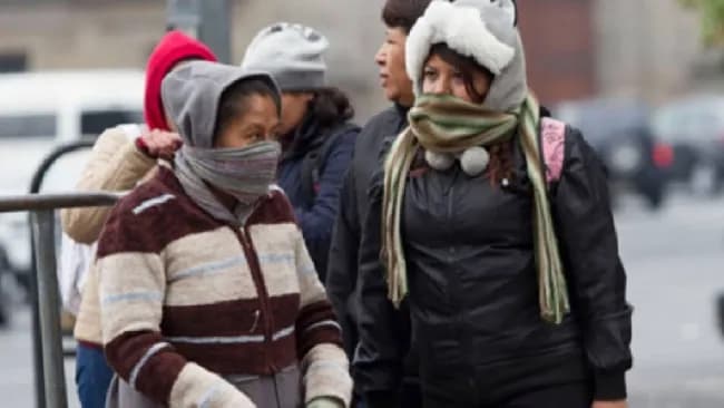 Frente frío 23 dejará heladas y lluvias en varios estados durante esta semana