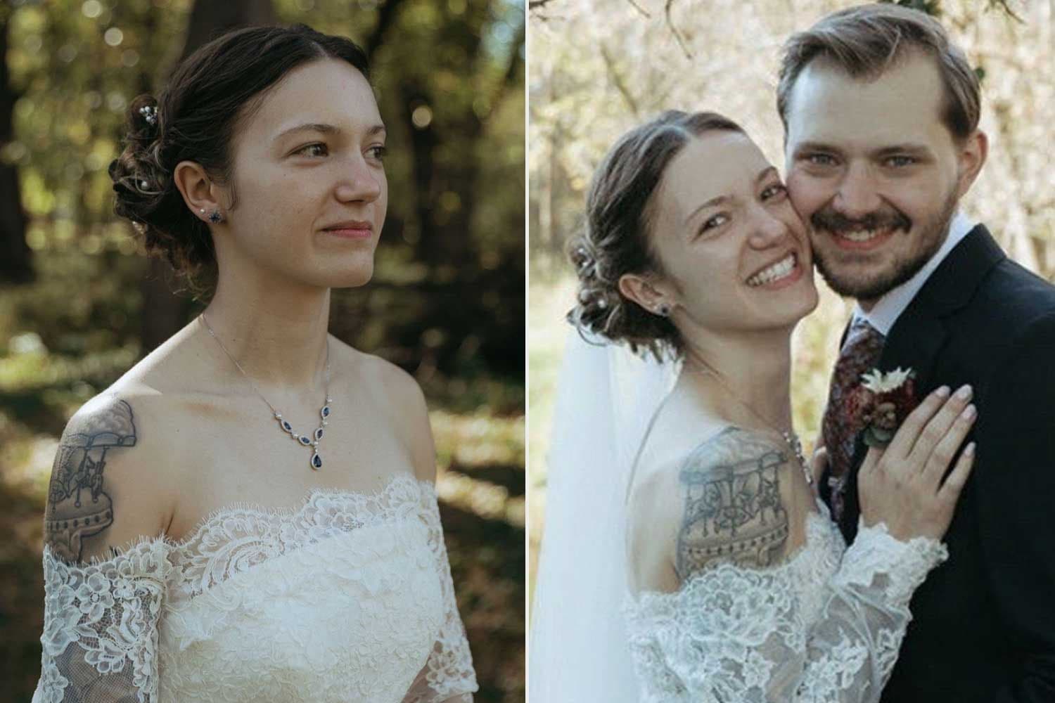 ¡Mujer se hace viral por casarse a cara lavada y sin una gota de maquillaje!