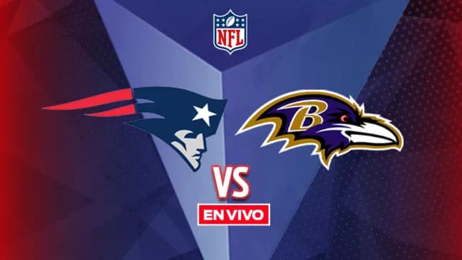 New England Patriots vs Baltimore Ravens EN VIVO NFL Semana 16