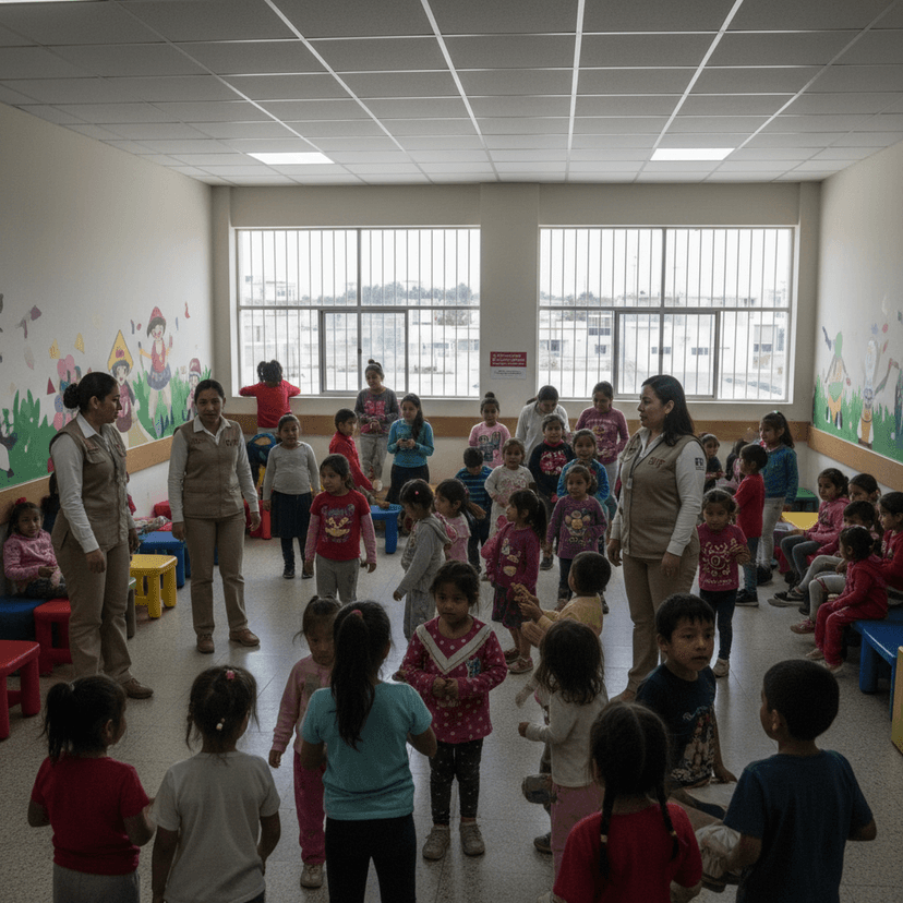 A resguardo del DIF, 446 menores por vínculos delictivos de familiares