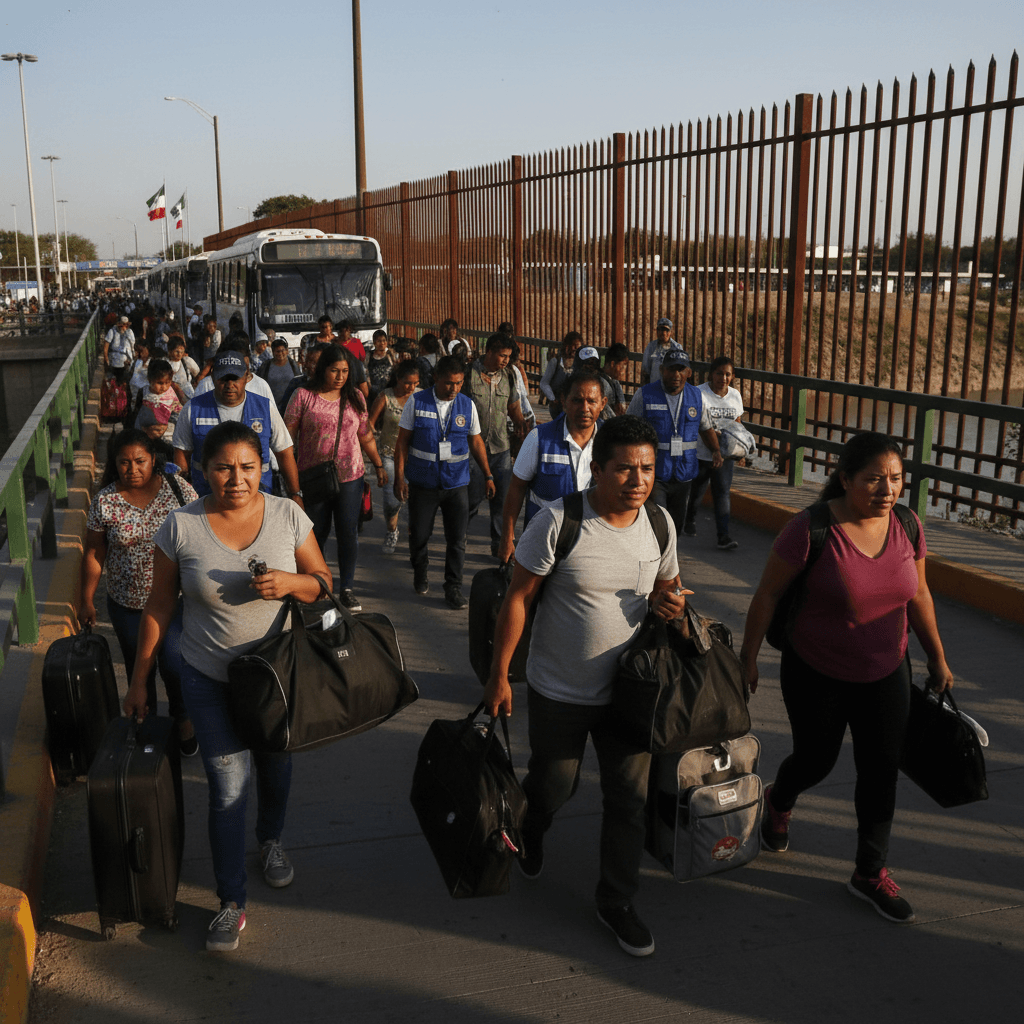 Aumenta en Tamaulipas el retorno definitivo de mexicanos desde EU