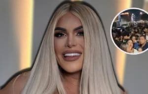 Wendy Guevara organiza posada y se sale de control; llegaron cientos de personas