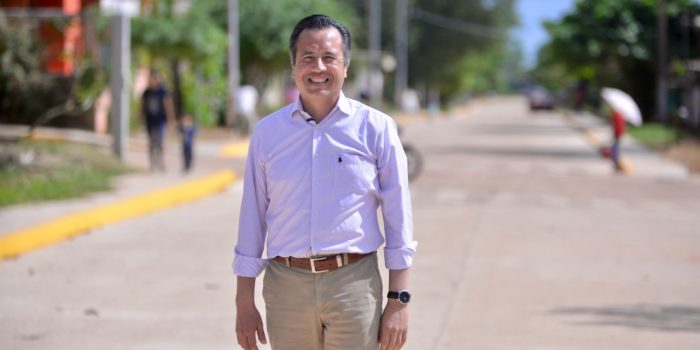 Cuitláhuac García, en el top 5 de los gobernadores que subieron en aprobación.
