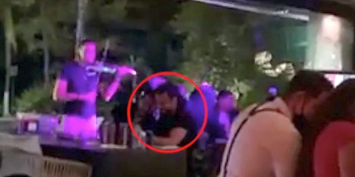 Video muestra a Aristóteles Sandoval momentos antes de ser atacado en el bar de Puerto Vallarta (nota de SinEmbargo) julioastillero.com