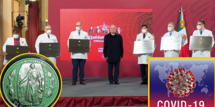 AMLO condecora con medalla Miguel Hidalgo a personal de Salud que combate al Covid-19 – El gato político News