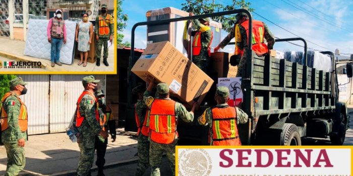 Sin necesidad de Fonden, Sedena comienza a repartir electrodomésticos en Tabasco y Chiapas – El gato político News