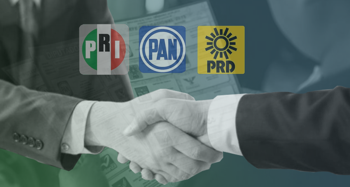 PRI, PAN y PRD anunciarán esta tarde alianza contra Morena y AMLO