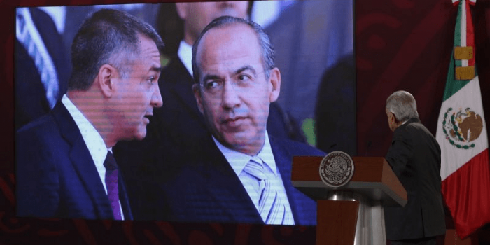 AMLO: Felipe Calderón entregó la Secretaría de Marina a las autoridades de EEUU