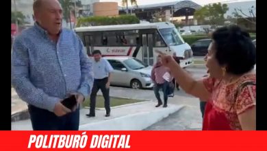 Mujer increpa al priista Rubén Moreira; le dice de todo y le impide escapar (Video)