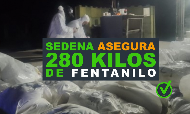 Golpes al fentanilo; Sedena, Guardia Nacional y FGR aseguran casi 2 millones de pastillas en Tijuana y 280 kilogramos en Ahome