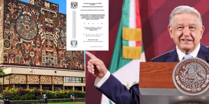 El INAI ordenó a la UNAM hacer pública la tesis de AMLO; ya lo era desde hace años y la puedes leer aquí (Liga)