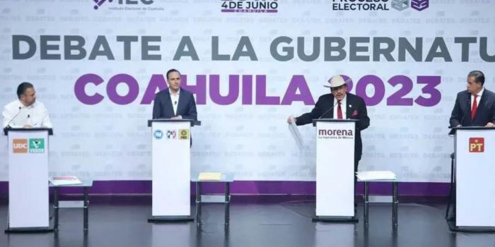 Primer debate rumbo a la gubernatura de Coahuila transcurrió entre propuestas, acusaciones, y risas