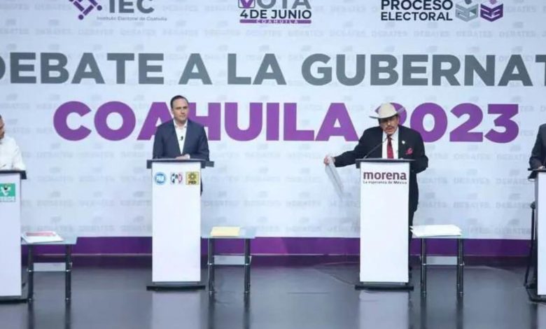 Primer debate rumbo a la gubernatura de Coahuila transcurrió entre propuestas, acusaciones, y risas