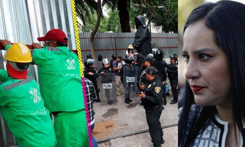 Sandra Cuevas vuelve a armar un zafarrancho; su gente amenazó a Hernán Gómez Bruera por documentar los hechos