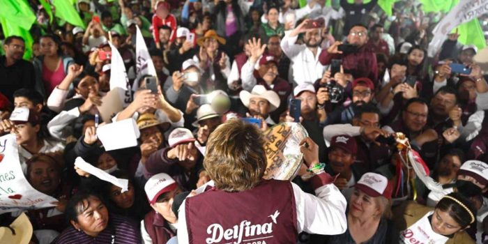 A solo ocho días de las elecciones, Delfina Gómez aventaja por más de 20 puntos a Del Moral – EL CHAMUCO Y LOS HIJOS DEL AVERNO