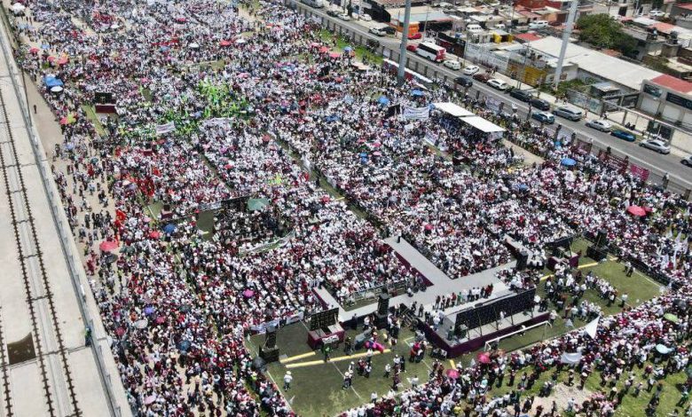 Delfina Gómez cierra campaña con más de 50 mil personas mexiquenses – EL CHAMUCO Y LOS HIJOS DEL AVERNO