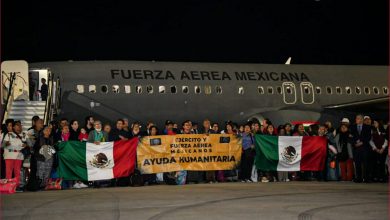 Llega a México primer avión de la Fuerza Aérea con connacionales rescatados de Israel – EL CHAMUCO Y LOS HIJOS DEL AVERNO