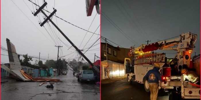 Normaliza CFE suministro eléctrico tras fuertes lluvias y vientos en Baja California – EL CHAMUCO Y LOS HIJOS DEL AVERNO