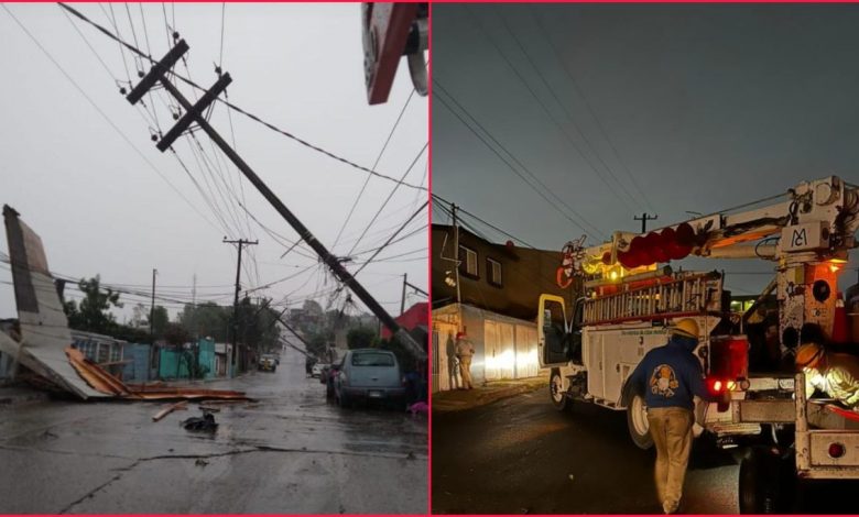 Normaliza CFE suministro eléctrico tras fuertes lluvias y vientos en Baja California – EL CHAMUCO Y LOS HIJOS DEL AVERNO