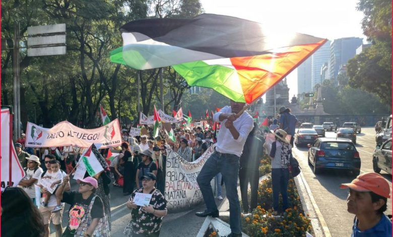 Miles marchan en CDMX en solidaridad con Palestina – EL CHAMUCO Y LOS HIJOS DEL AVERNO