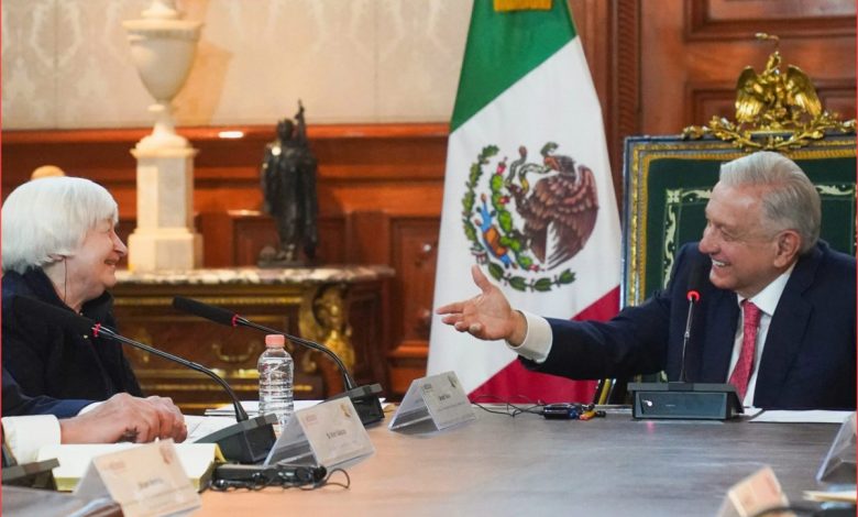 Presidente recibe a secretaria del Tesoro de EE.UU. en Palacio Nacional – EL CHAMUCO Y LOS HIJOS DEL AVERNO
