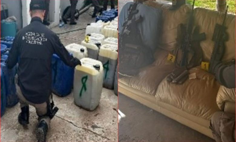 Aseguran droga, armas, cargadores y cartuchos tras cateo en Culiacán – EL CHAMUCO Y LOS HIJOS DEL AVERNO