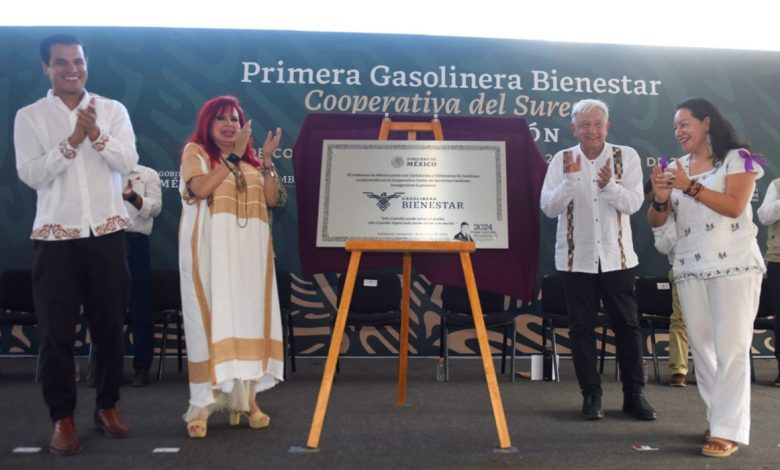 Inaugura presidente primera Gasolinera Bienestar, Cooperativa del Sureste – EL CHAMUCO Y LOS HIJOS DEL AVERNO