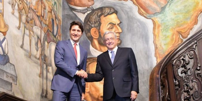 Ante visas, AMLO envía “pequeño reproche fraterno” a Trudeau; le recuerda apoyo de México para integrarlo a T-MEC