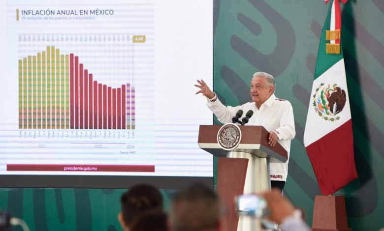 Celebra presidente baja en inflación anual – EL CHAMUCO Y LOS HIJOS DEL AVERNO