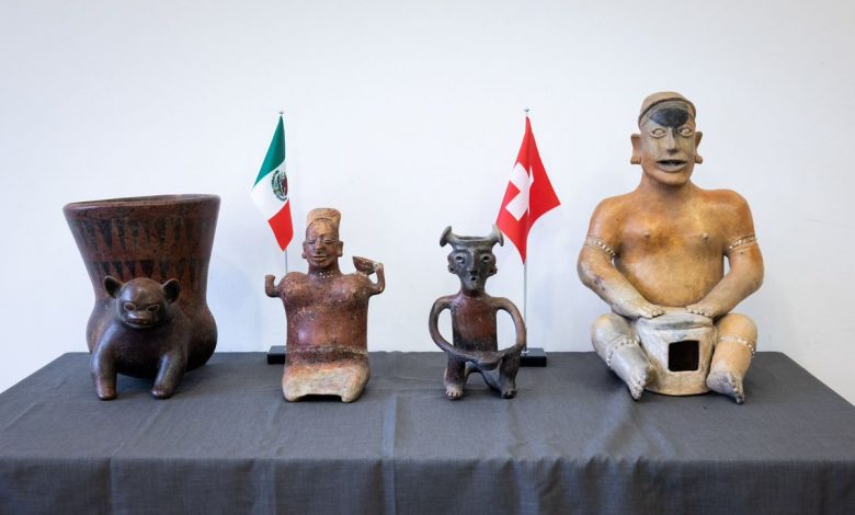Suiza restituye 24 piezas arqueológicas a México – EL CHAMUCO Y LOS HIJOS DEL AVERNO
