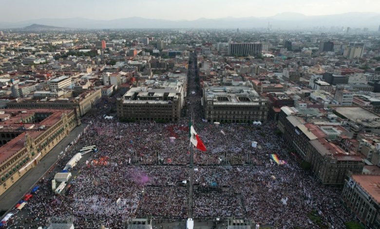 el obradorismo demostró el respaldo masivo a su candidata – EL CHAMUCO Y LOS HIJOS DEL AVERNO