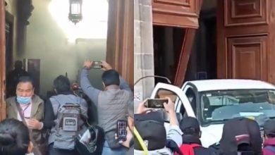 AMLO sobre manifestantes en Palacio Nacional – EL CHAMUCO Y LOS HIJOS DEL AVERNO