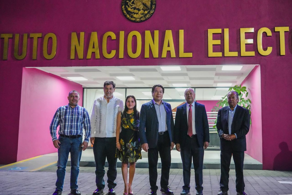 Morena expone preocupaciones de proceso electoral a INE – EL CHAMUCO Y LOS HIJOS DEL AVERNO
