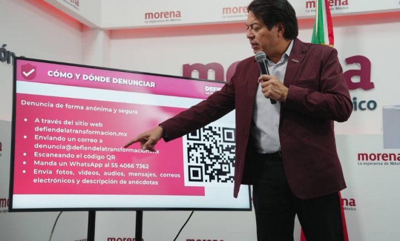 Presenta Morena plataforma para denunciar delitos electorales – EL CHAMUCO Y LOS HIJOS DEL AVERNO